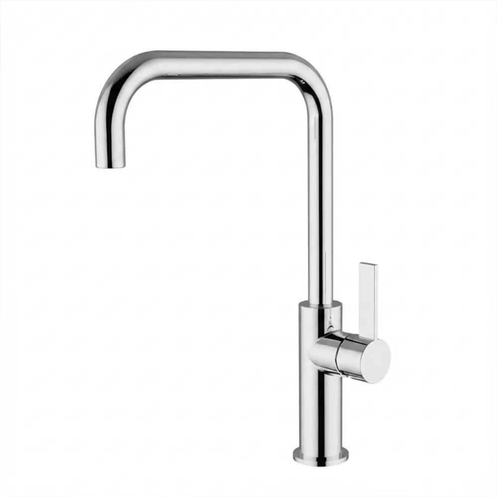 [MIS-FK452S51-HL] Grifo de Cocina Caño giratorio Recto Serie Cricket - Cromo