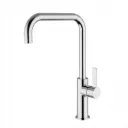 Grifo de Cocina Caño giratorio Recto Serie Cricket - Cromo