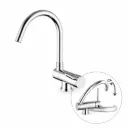 Grifo de Cocina Abatible (Bajo Ventana) Serie Muse - Cromo